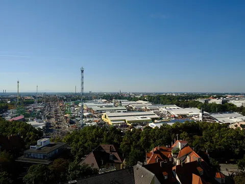 Oktoberfest grounds in 2024; not the 2026 edition.