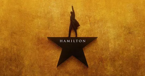 Hamilton · official production artwork