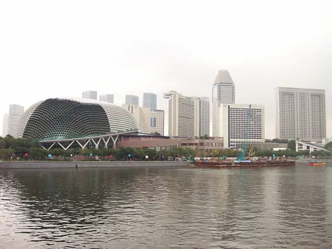 Historic 2006 exterior reference of Esplanade; not Hayato Sumino’s 2026 performance.