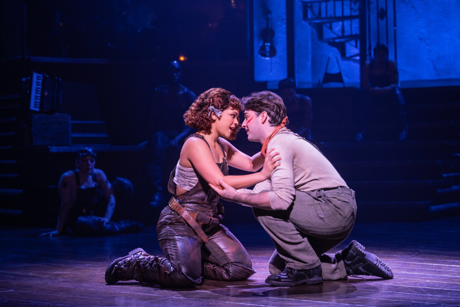 Jordan Tyson and Joshua Colley — Broadway, 2026. Cast varies by performance.